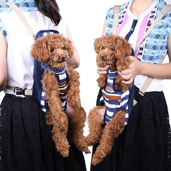 DogLemi pet Dog Bag pet Carrier Canvas Bag pet Backpack Dog Carrier Bag Size s/m/l 2 Colors