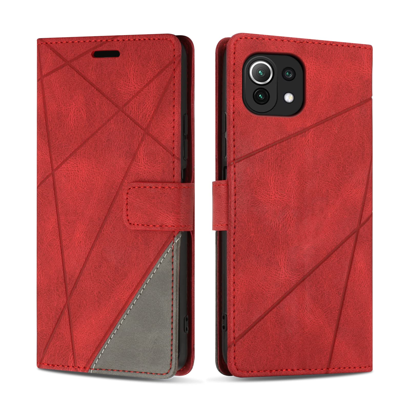 SRISHP Cover per Xiaomi Redmi Note 10 Pro 4G, Magnetica Cover a Libro con Slot per Schede, Custodia in PU Pelle Portafoglio per Redmi Note 10 Pro 4G, Blu