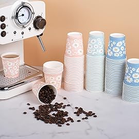 Lamosi 3 oz Bathroom Cups 1200 Pack, 3 oz Paper Cups, Mouthwash Cup, Mini Paper Cup for Parties, Picnics, Barbecues, Travel and Events