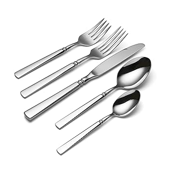 Amazon.com: Oneida Easton Flatware, 5 Piece, Silver