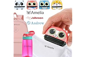 Waterproof Name Labels for Kids Stamp - Track Your Child's Belongings