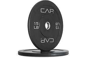 CAP Barbell Rubber Olympic Bumper Plate