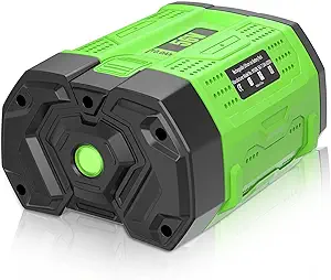 10000mAh BA2800T Replacement for EGO Battery Compatible with EGO 56V Battery Power Compatible with EGO 56 Volt BA2800 BA1400 BA4200 HT2400 LB6504 LB5804 LB6500 Tools(Black-10.0Ah)