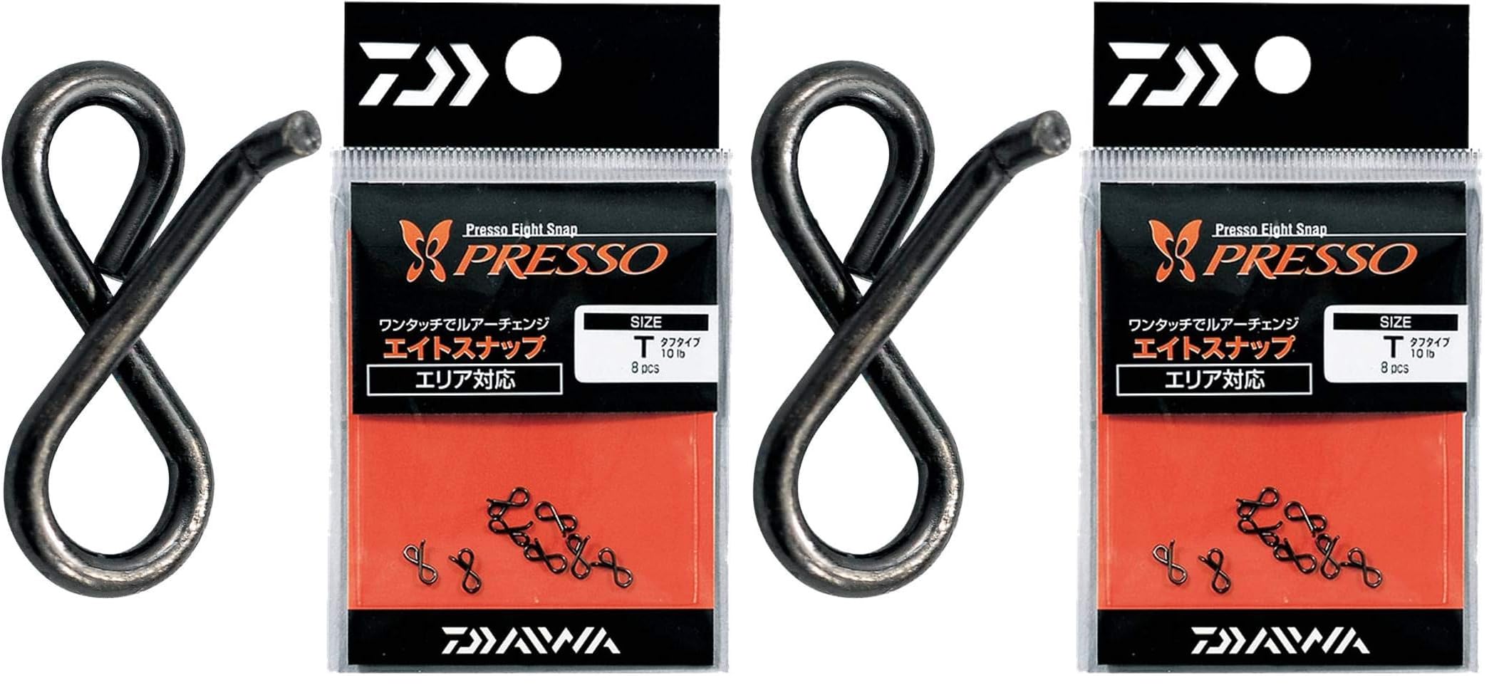 Amazon | ダイワ(DAIWA) スナップ プレッソ エイトスナップ T (× 2