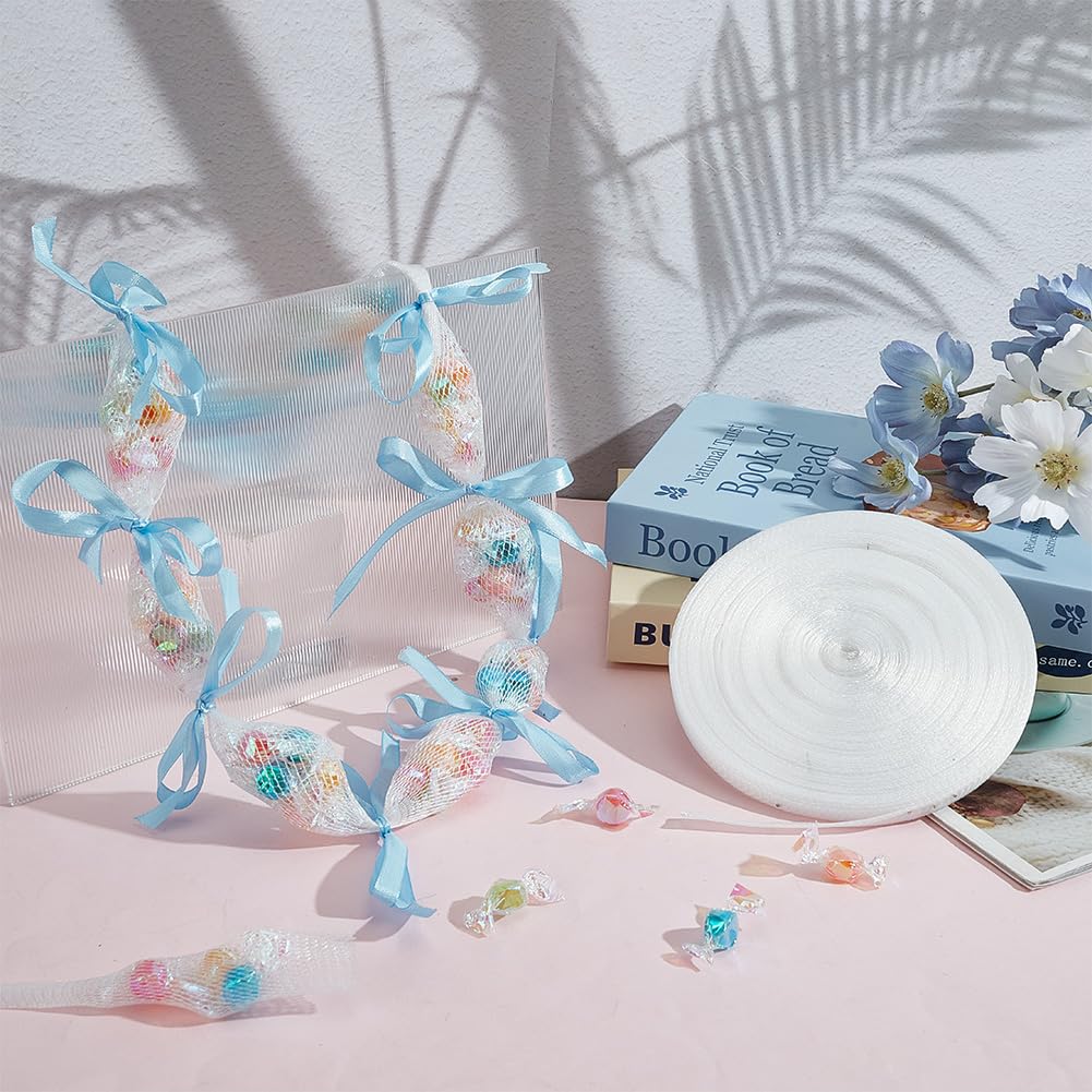 ORIGACH 2026 Schlauch Aus Hawaiianischem Süßigkeiten Lei Netz (200m Lang) – Ideal Zum Basteln von Kränzen Partys Und Hochzeiten