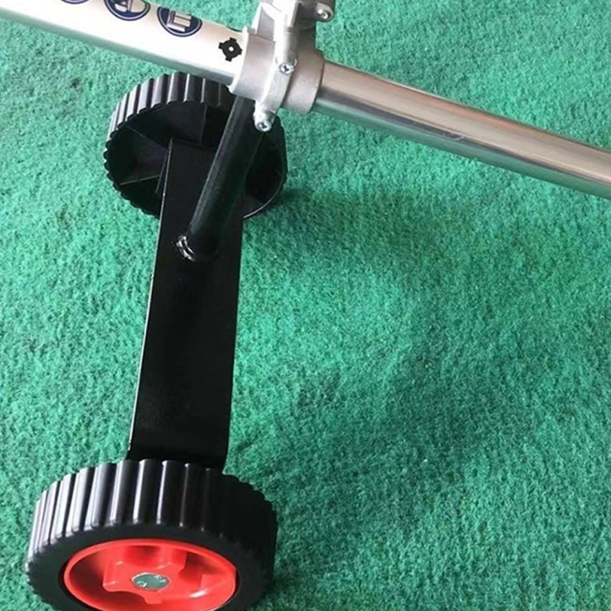 2piezas Kit De Ruedas Para Cortacésped Repuesto Para Cortacésped Eléctrico Diseño Ligero Versátil