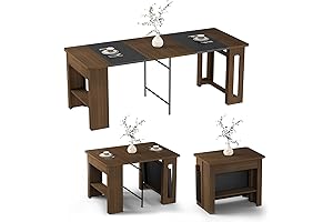 Vabches Extendable Dining Room Table: The Ultimate Transformer of Small Spaces