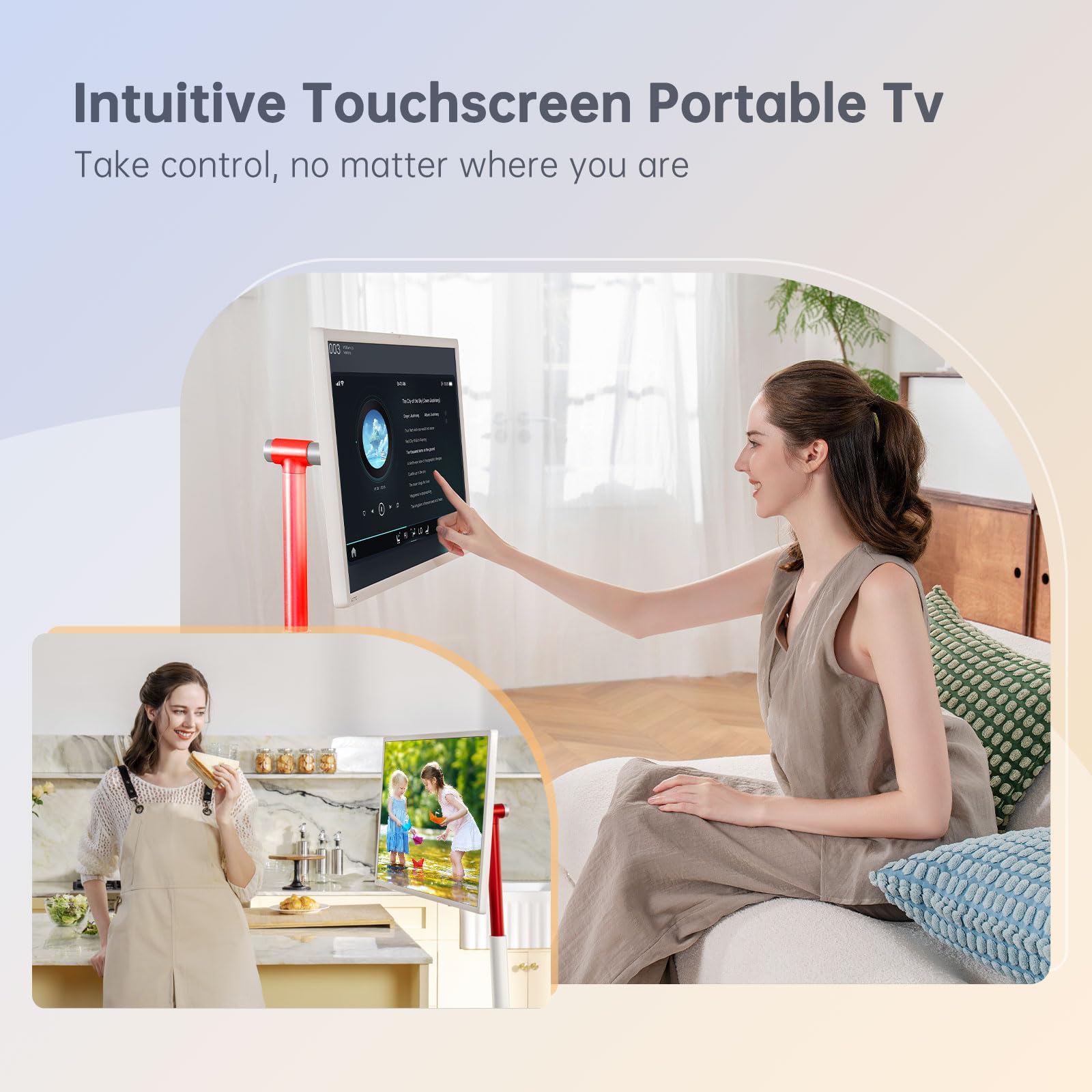 Amazon.com: KTC 32 Inch MegPad 4K Touchscreen Smart Portable