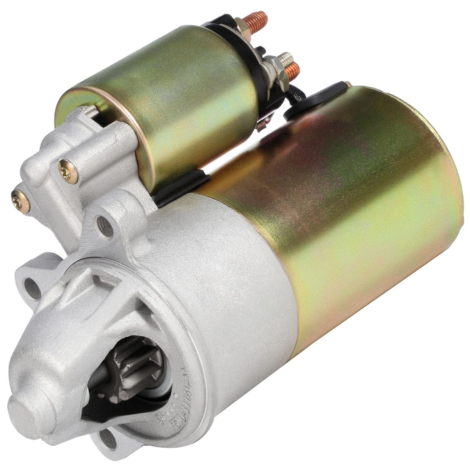 SCITOO Starter Fit For Ford E-150 2003-2012 4.6L SFD0028 | For Ford E-150 2003-2012 5.4L V8|For Ford E-250 2003-2012 4.6L V8|Starters Motor|Reference OEM# 323-525