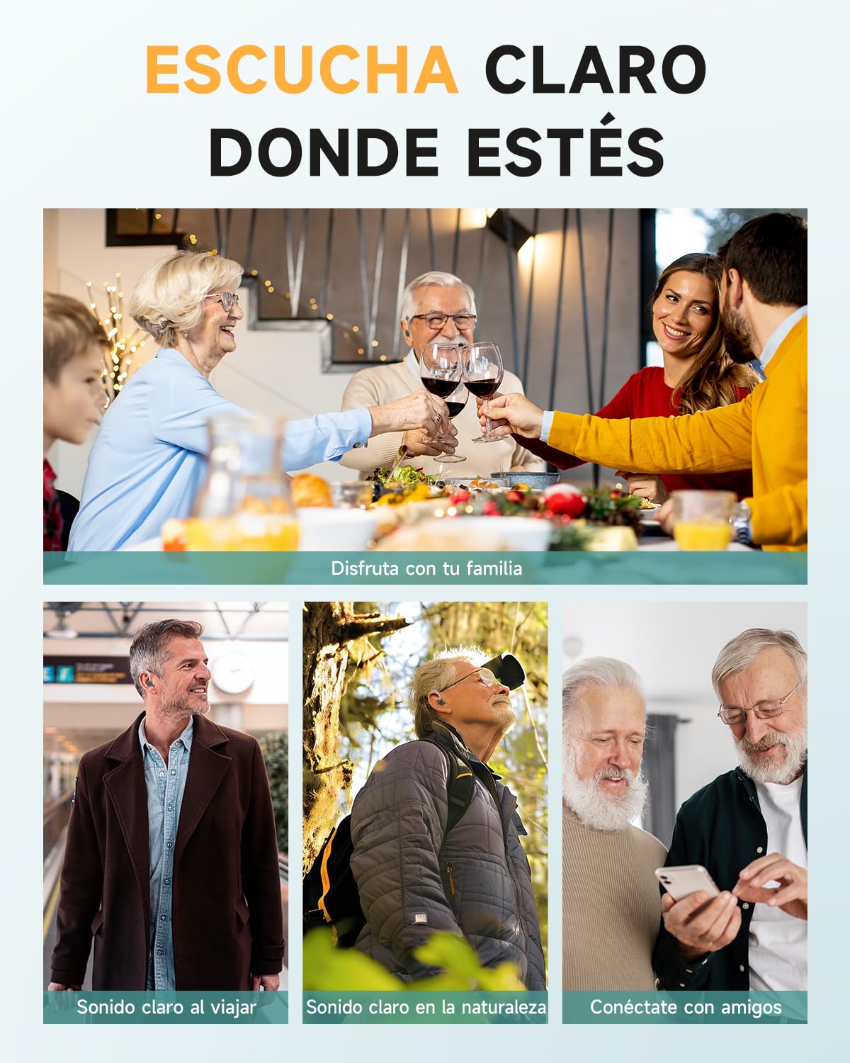 Dispositivo Britzgo, diseño de modo dual, ofrece 40 horas de sonido nítido y cristalino, adecuado para diversas situaciones cotidianas