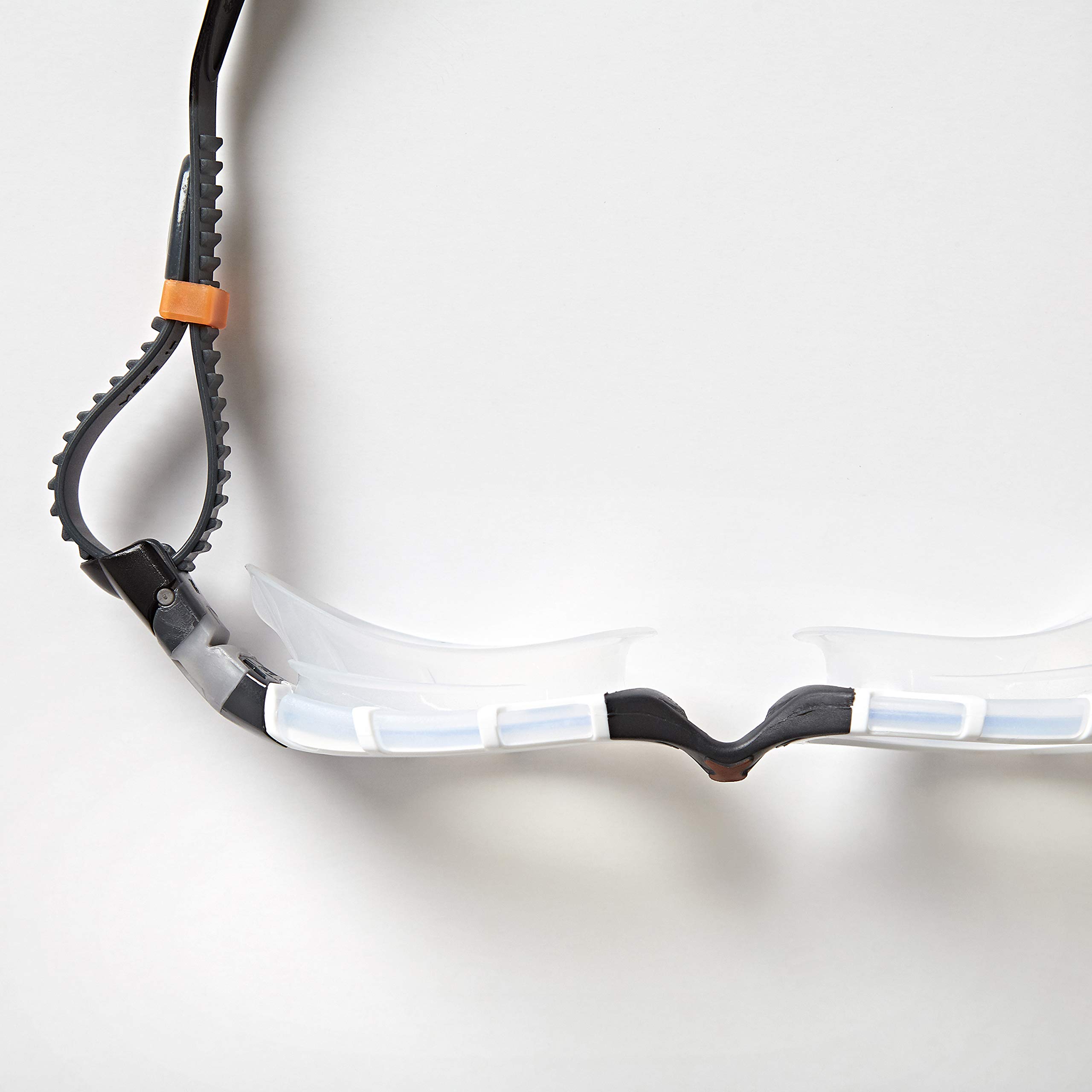 Zoggs Predator Flex Lunettes de Natation Unisex, Blanc/Noir/Transparent, Regular