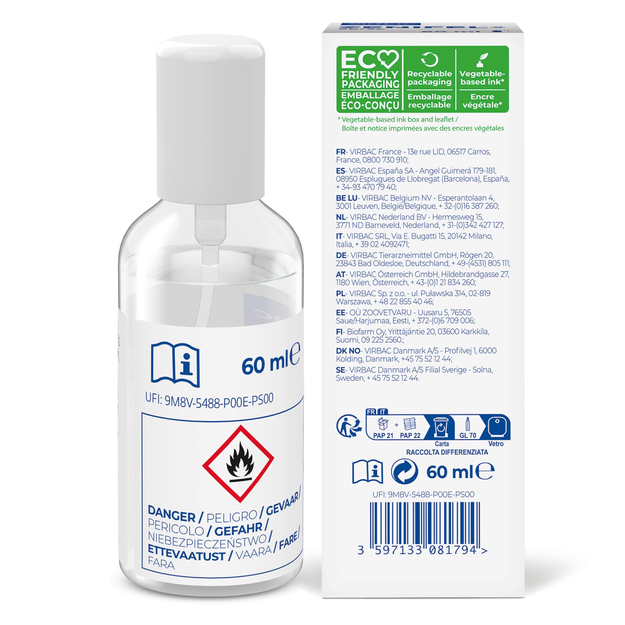Virbac ZENIFEL Spray - 60 ml