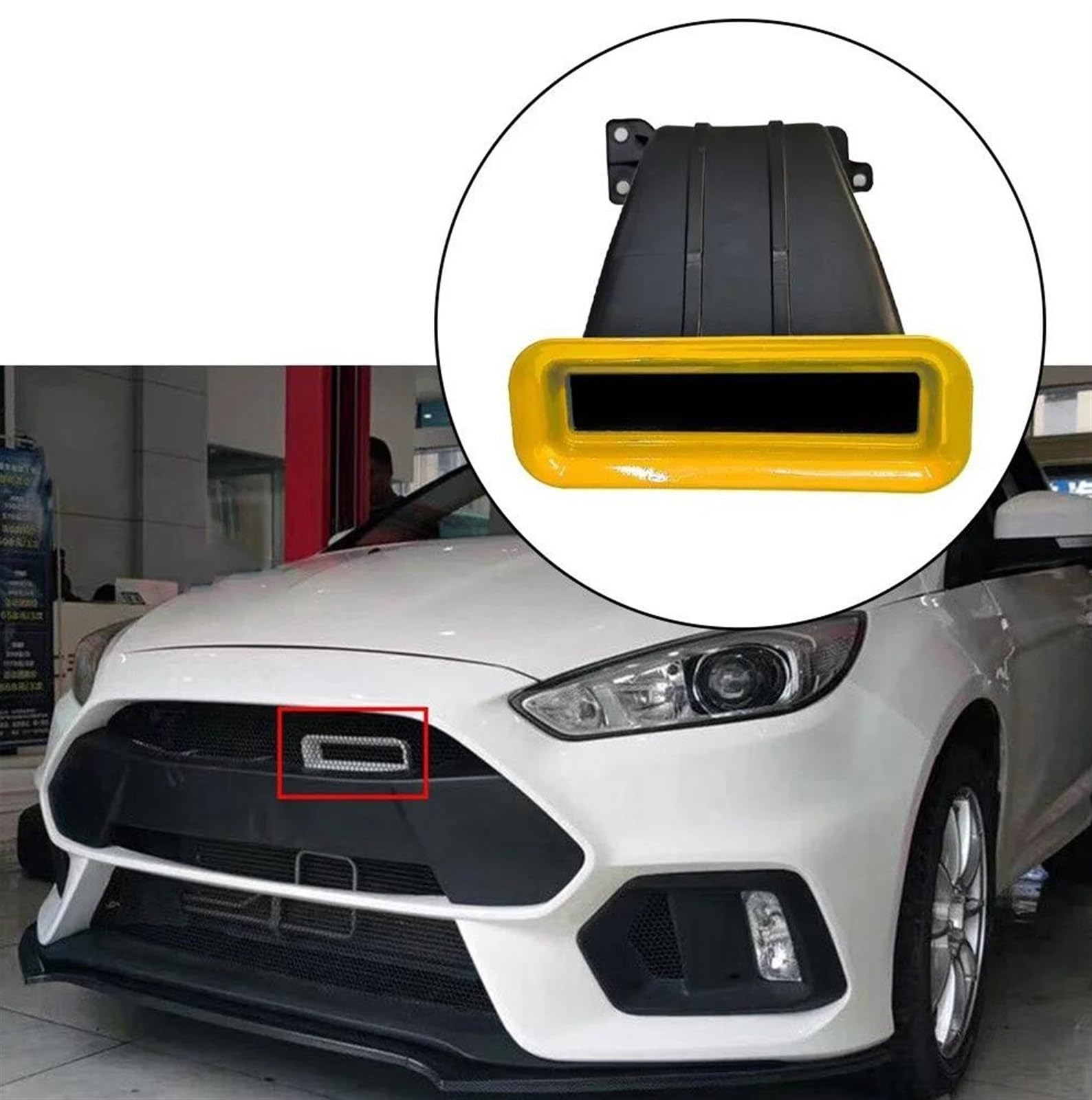 For Ford Focus Air Inlet Tuyere Intake RS ST Hatchback 4D Sedan 5d Mk3 Mk35 Auto Modificatie 2012