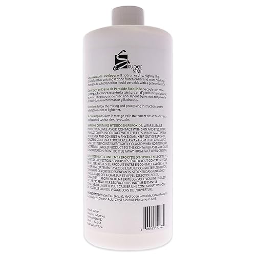 Miniatura 2 de Super Star Superstar - Desarrollador de peróxido en crema estabilizado 30v Hc, 32 onzas