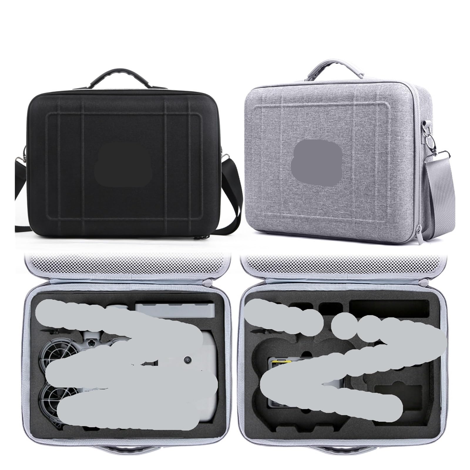 For RC N3 Custodia portatile Borsa da trasporto a tracolla for accessori Drone Neo 2(Black)