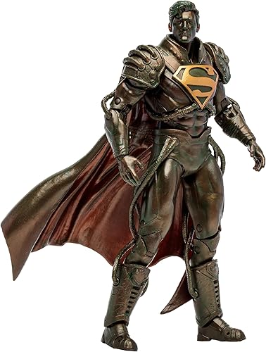 Miniatura 1 de McFarlane DC Multiverse Superboy-Prime (Infinite Crisis) Patina Edition Gold Label Figura de acción de 7 pulgadas
