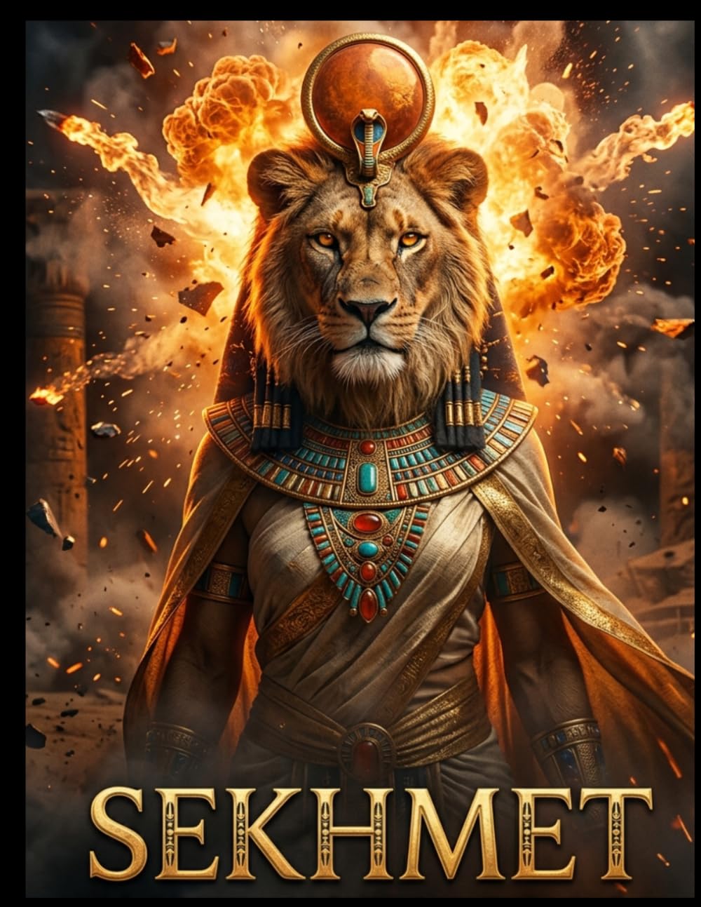 Sekhmet Ancient Egypt Mythology Coloring Journey Coloring Book: Ancient Egyptian Art and Mythology Coloring Book