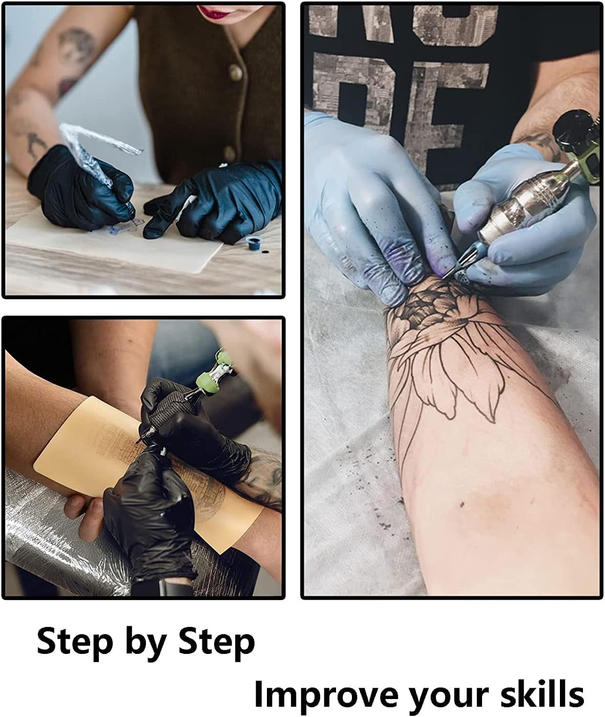 Fake Skin Practice Tattoo Unihuby 20pcs Tattoo Skins Tattoo Practice