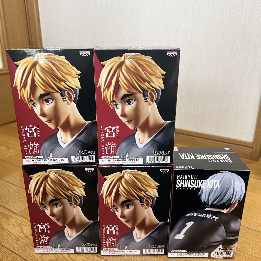 Amazon.co.jp: ハイキュー!! フィギュア宮侑 北信介 5箱セット : ホビー