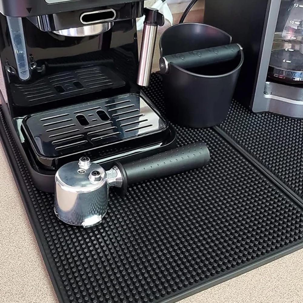 Tappetino Da Bar In Goa Antiscivolo, 30,5 X 15,2 C, Colore: Nero - Foto 2