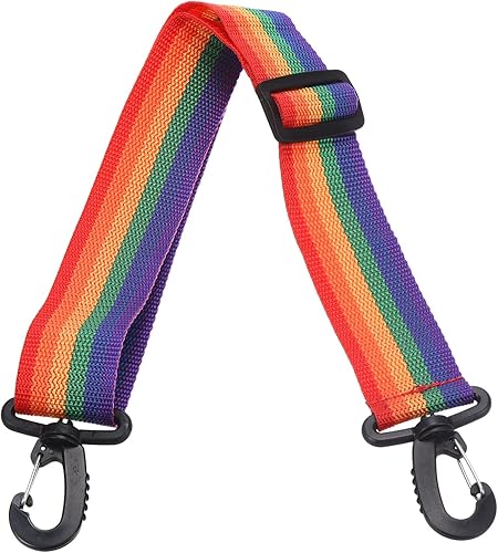 PATIKIL Correa de transporte para botas de esquí de 31.5 in x 1.5 in, correa ajustable para botas de esquí, patines de hielo, multicolor