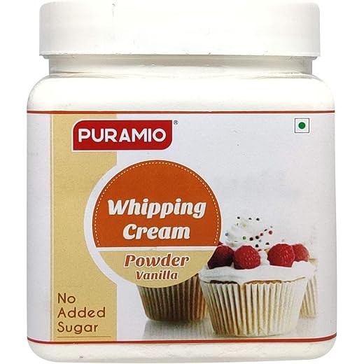 Puramio Vanilla Whipped Cream Powder - 400gm