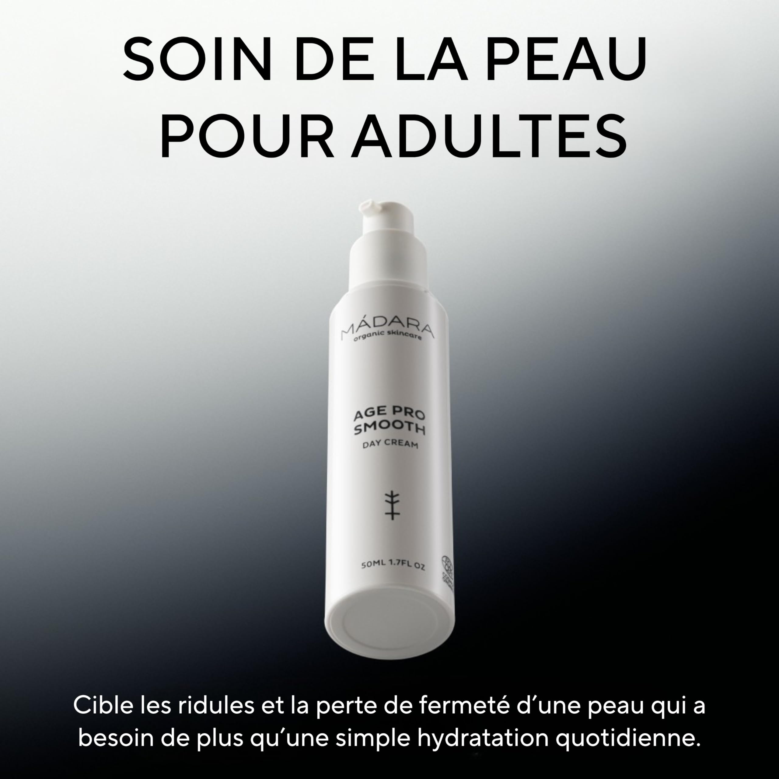 MÁDARA Crème Jour Hydratante Fermeté Hyaluronique 50 ml Visage Naturel