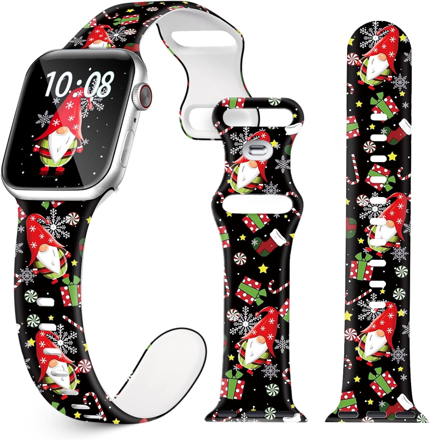 Christmas Watch Band Compatible with Apple iWatch Series