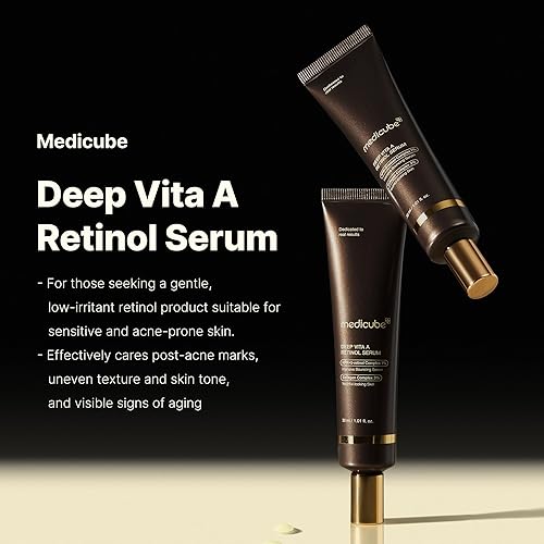 Miniatura 2 de Medicube Deep Reviving Bakuchiol Retinol Suero Facial - Suero Facial Anti-Envejecimiento de 4 Generación de Retinol y Bakuchiol - Combate Líneas