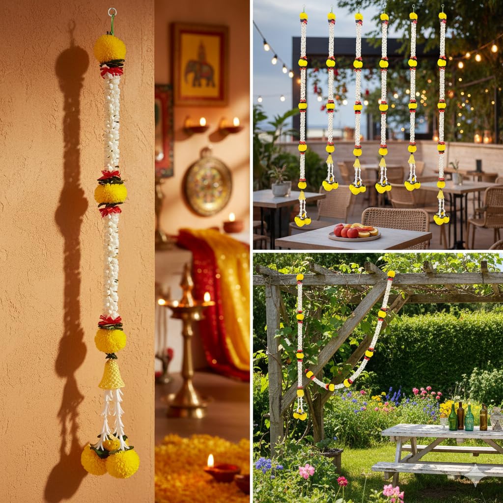 Rajasthan Marigold Garland - Diwali & Wedding Decor -9 Rajasthan Marigold Garland - Diwali & Wedding Decor -9