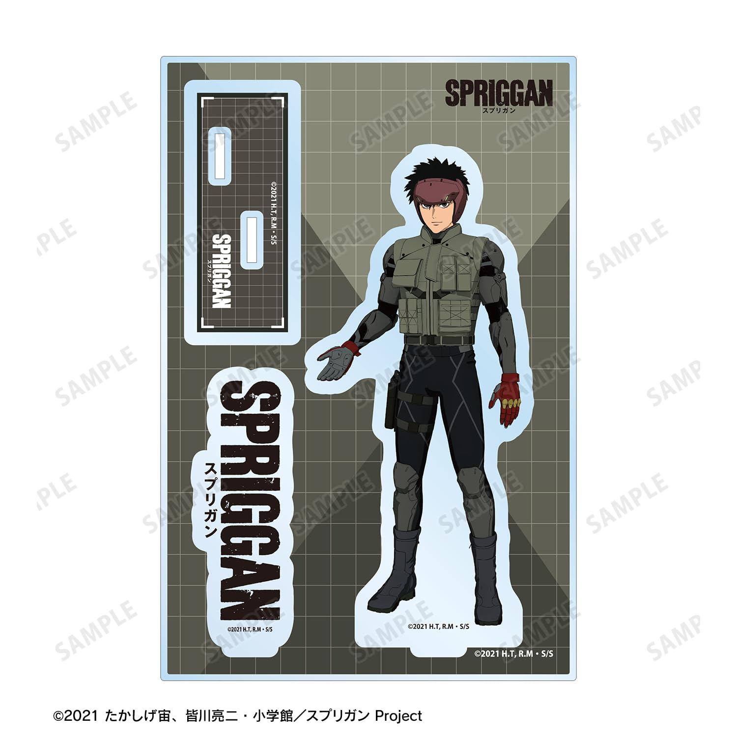 スプリガン 御神苗優 SPRIGGAN グッズ 7点セット アクリルスタンド 等 Amazon.co.jp: アニメ『スプリガン』 描き下ろしイラスト 御神苗