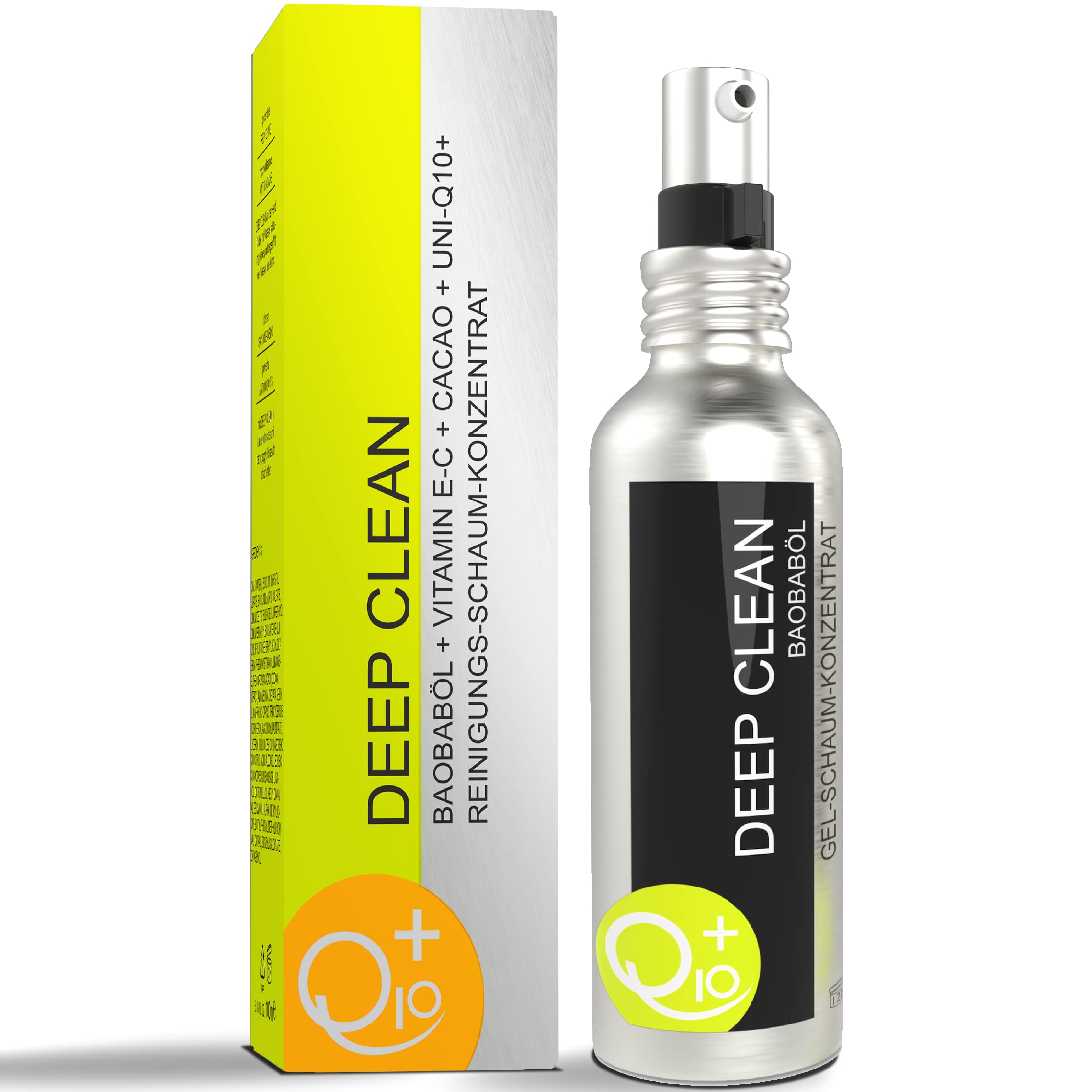 Espuma limpiadora vegana, limpieza antioxidante, limpiador facial, gel de lavado, impurezas y piel sensible, fabricado en Alemania, 100 ml