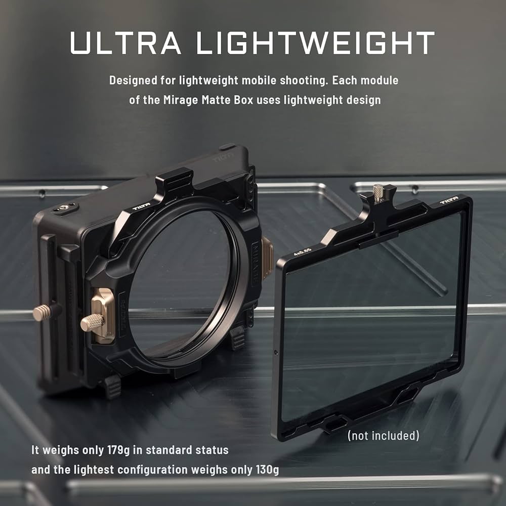Amazon | TILTA Mirage Matte Box (ベーシックキット + 可変ND