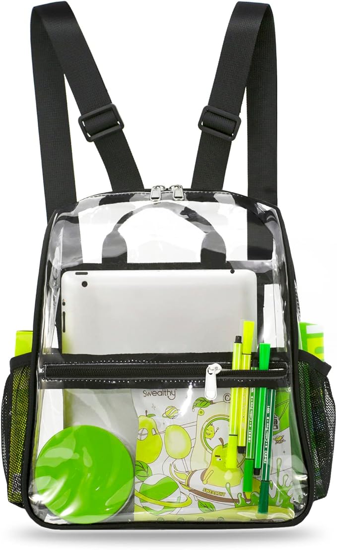 Mildbeer Clear Bag 12x12x6 Stadium Approved Clear Small