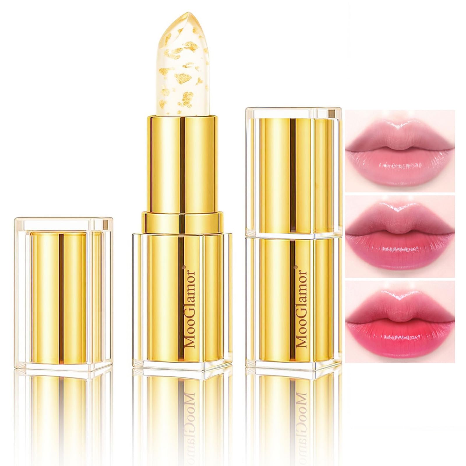 Color Changing and Moisturizing Lip Sticks for Women Daily and Gift (2 Pcs)