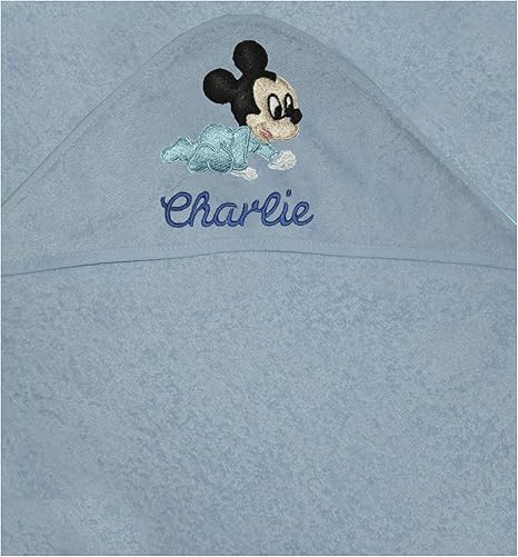 Disney Personnalise 100 Coton Bebe Serviette De Bain A Capuche Minnie Mouse Ou Mickey Mouse Amazon Fr Bebe Et Puericulture
