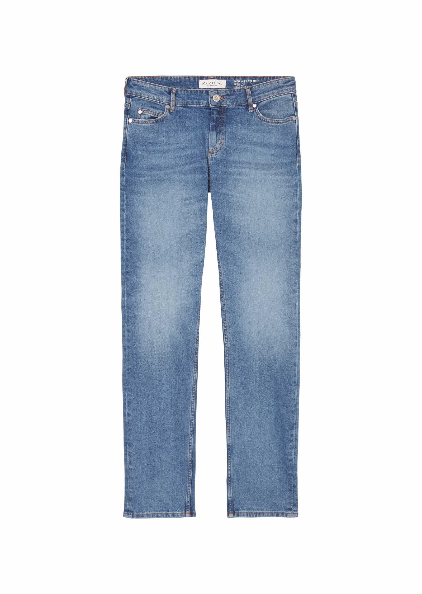 Marc OPolo Women's Jeans with Stretch Content, Straight Fit
