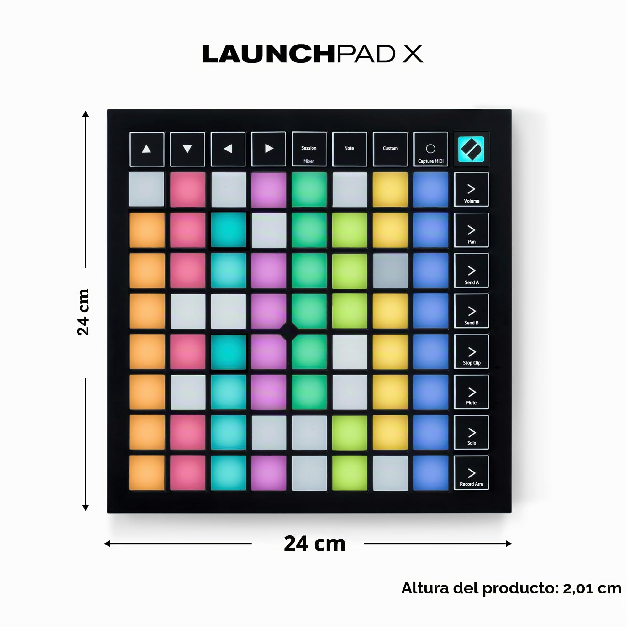 Novation Launchpad X - Controlador de cuadrícula MIDI para Ableton
