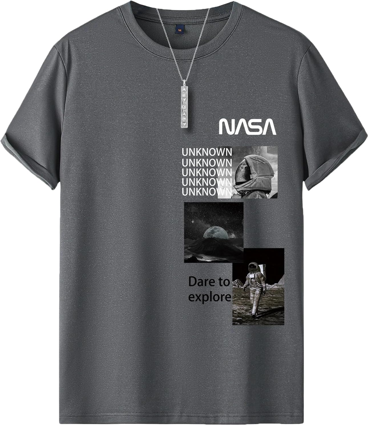 LymioMen's Printed Regular Fit T-Shirt