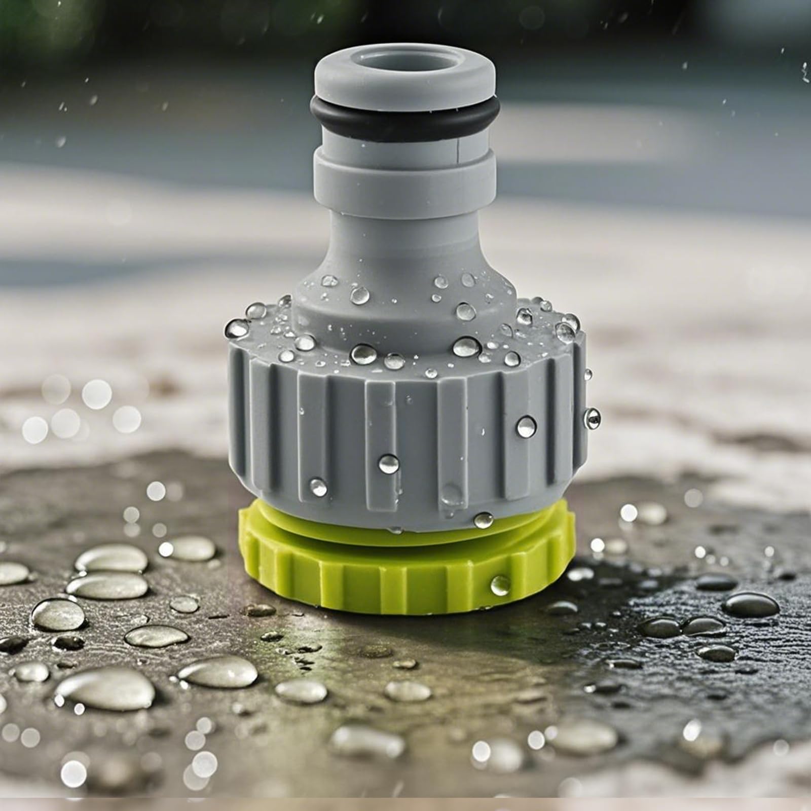 6 Adattatori Per Rubinetto Da Giardino 2 In 1, Versione Verde, Universali Per Tubi 1/2 E 3/4 Pollici, Raccordi In Plastica Resistente