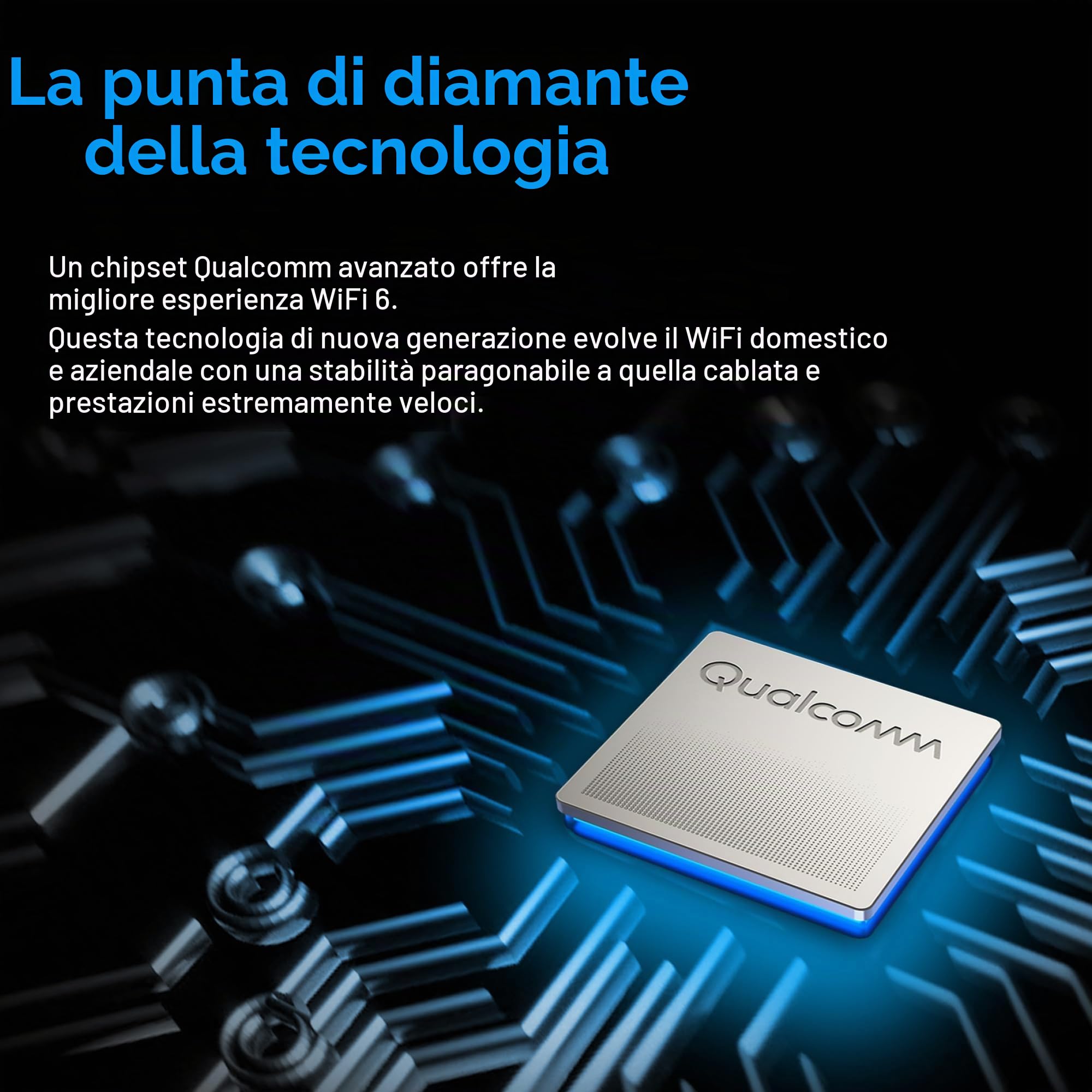Linksys Micro Router Classic Pro 6, Router WiFi 6 Mesh Dual Band (AX5400), Router Wireless Gigabit, Fino a 5400 Mbps, Più di 35 Dispositivi e 250 m² di Copertura