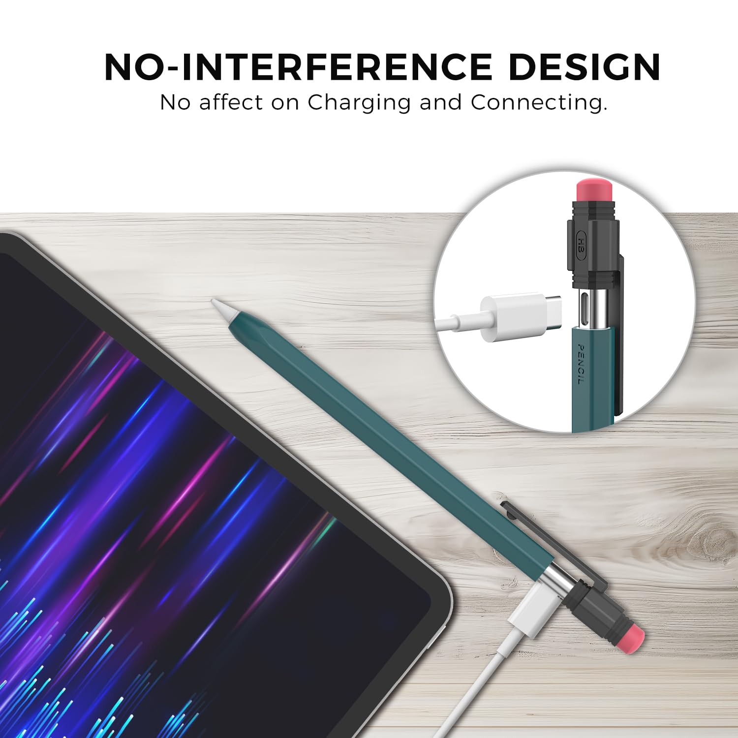 Amazon.com: TRONWIN Apple Pencil USB C Case,Silicone Sleeve