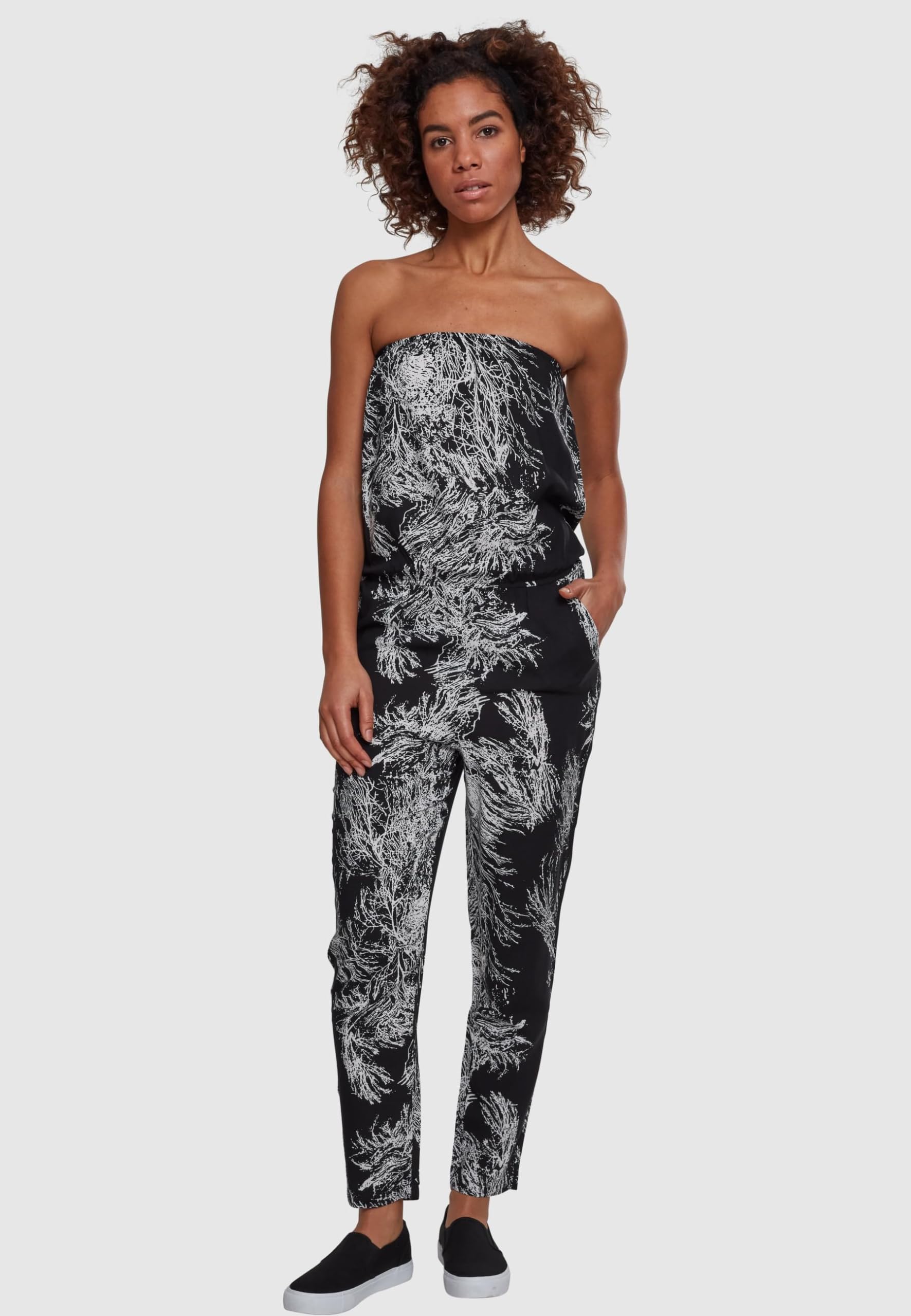 Urban Classics Damen Ladies Viscose Bandeau Jumpsuit