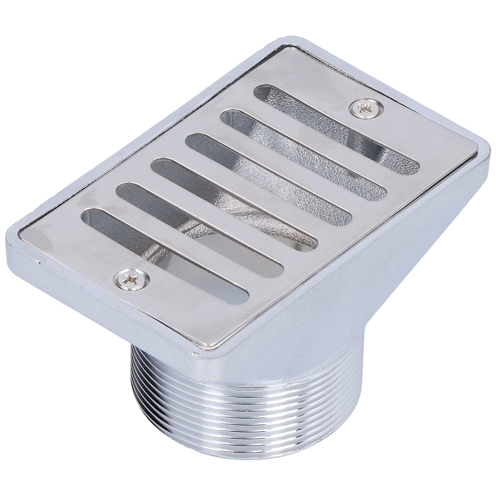 Duokon Swimming Pool Water Overflow Outlet, Male Thread Pool Wall Drain Cover Discharge Accessories, Resistant