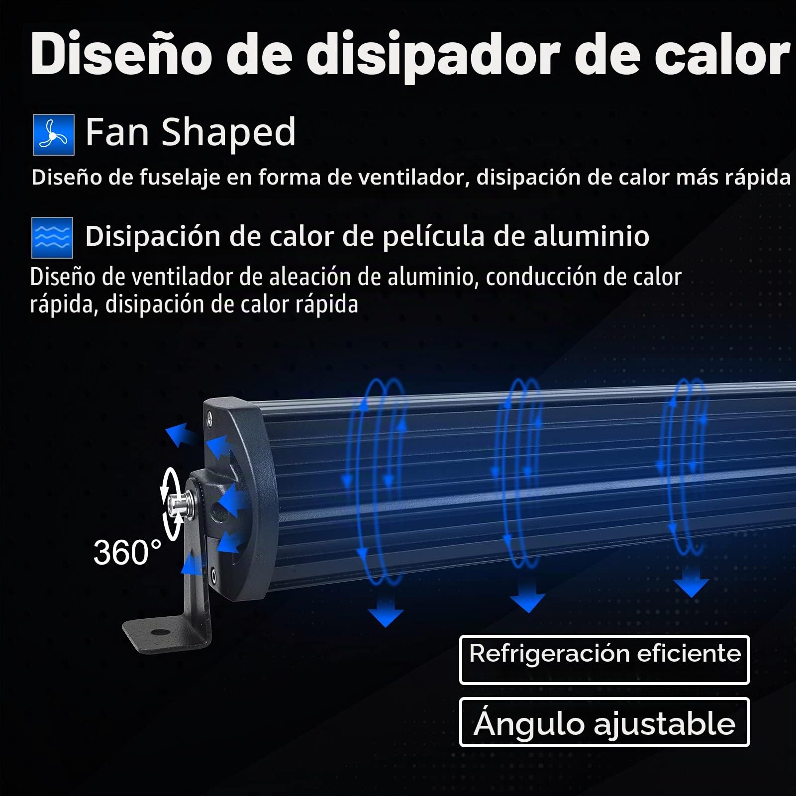 SKYWORLD 52 Pulgadas 132 cm 675W Curva barra de luz led y 12V kit de cableado, Barra de luz LED de trabajo, 2x 5 pulgadas 135W Barra Led 4x4 foco proyector led para todoterreno camión coche tractor
