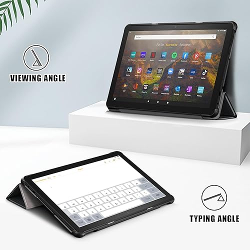 Miniatura 6 de Funda para tablet Tienda Fire HD 10 2023 de 10.1 pulgadas, funda delgada y ligera, funda protectora inteligente con función de encendido y apagado