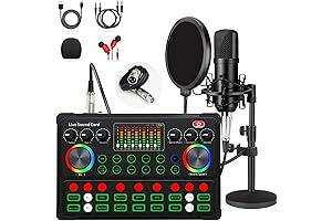 sktome XLR Microphone Bundle: Professional Audio for Radio Broadcasting