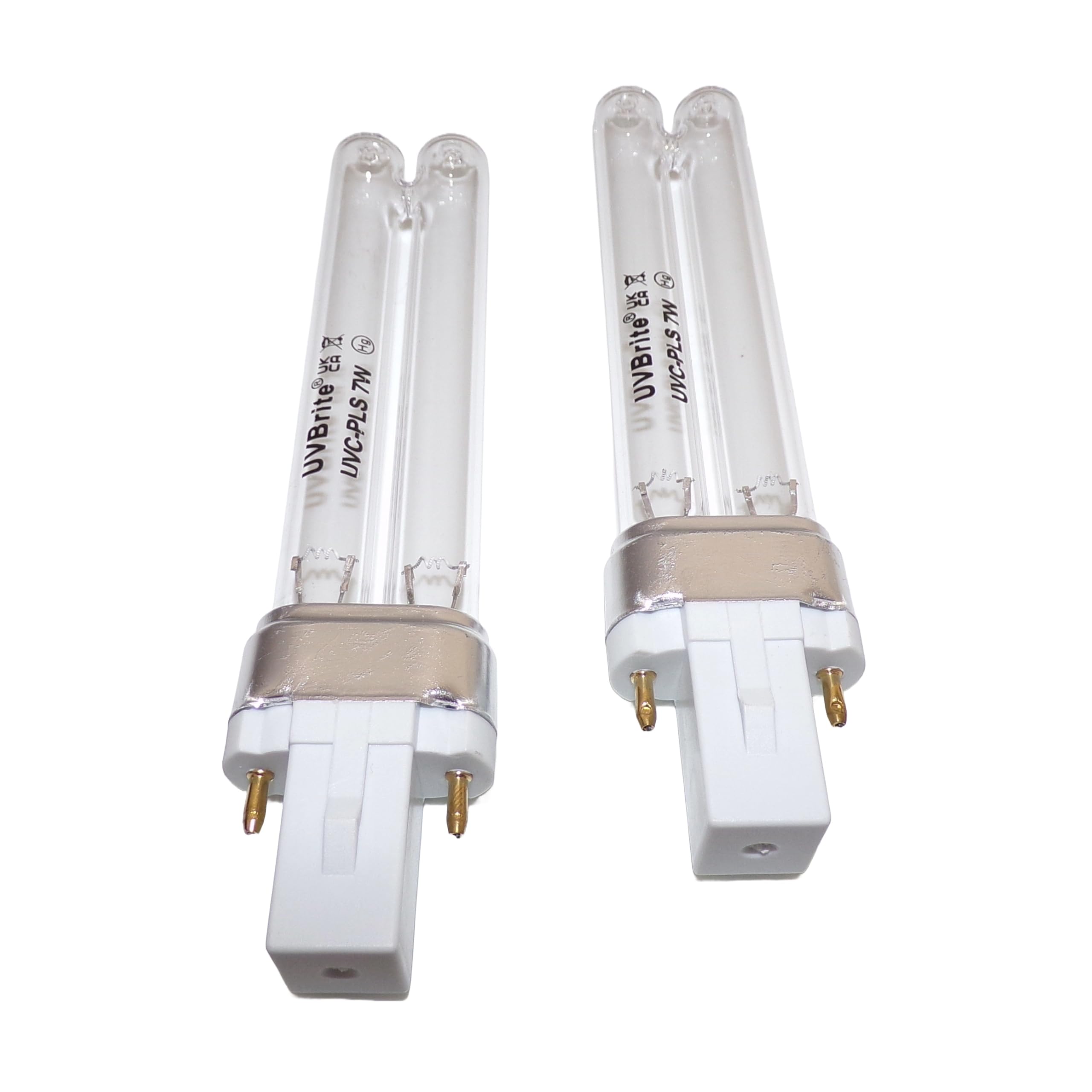 UVBrite 2 x 5W PLS UV-C Bulb UV Lamp for Pond Filter UVC High Performance Quartz | Algae Blanket Weed Control