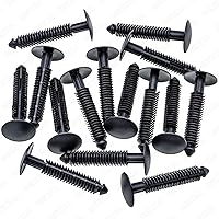 Vista 8 de Rexka 30 clips de retención de moldeo basculante compatibles con Ford W710532-S300 Mustang 05-12 Transit