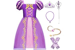Stunning Princess Dresses for Toddlers and Girls - Repunzel Costume for Imaginative...